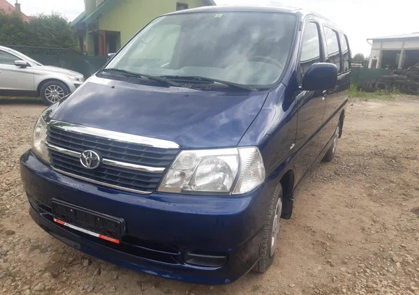 samochody osobowe Toyota Hiace cena 45900 przebieg: 171000, rok produkcji 2011 z Garwolin